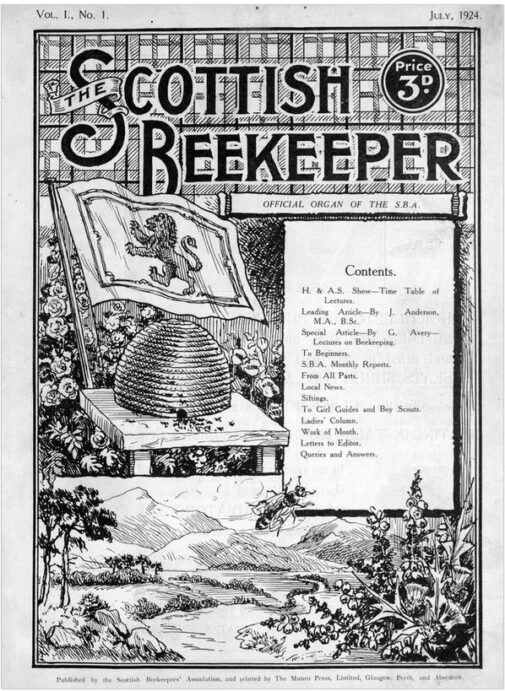 Scottish Beekeeper Magazine Volume1